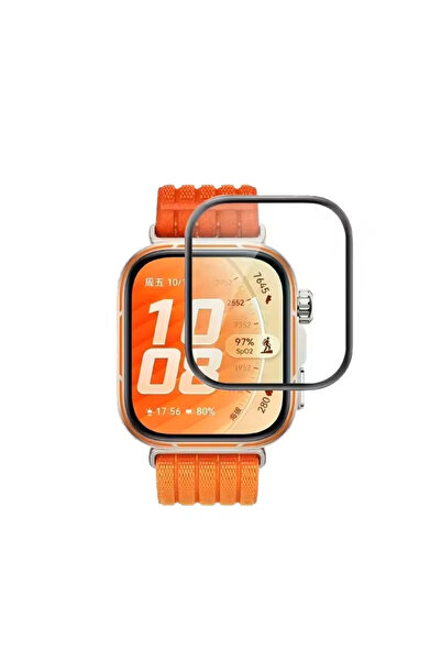 NANOSPACE واقي شاشة متوافق مع ساعة Huawei Watch Fit 5 من مادة PMMA Pet