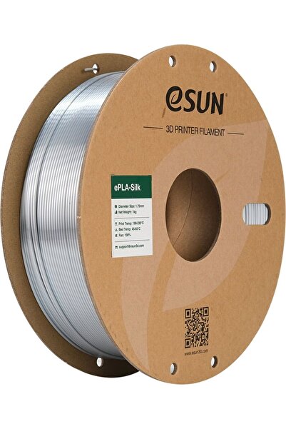 eSun Filament PLA Silk Metal Color Silver ( Argintiu) 1,75 mm 1 KG