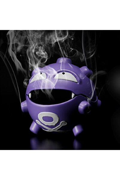 Choice Bandai PURPLE Cartoon Koffing Incense Burner Mosquito Incense Plate Ho...