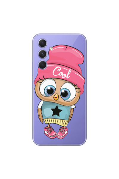 Other Samsung A55 Cool Star Transparent Silicone TPU Θήκη