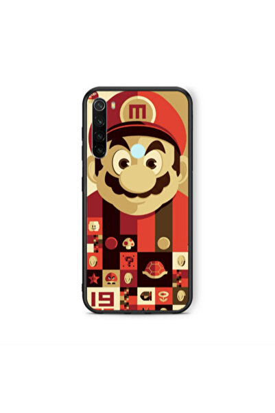 Other Xiaomi Redmi Note 8 Super mario Black Glossy Θήκη