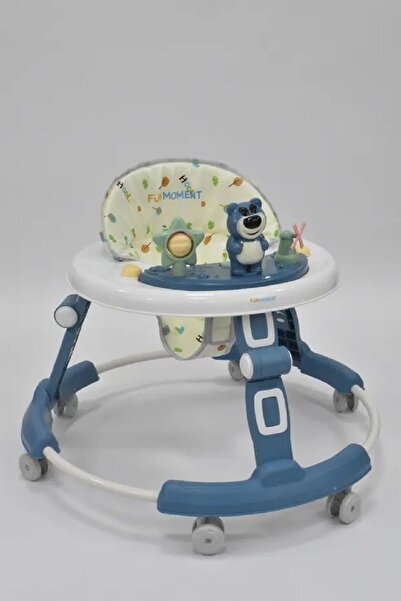 Generic Foldable Baby Walker with Adjustable Height for 6-12 Months Baby