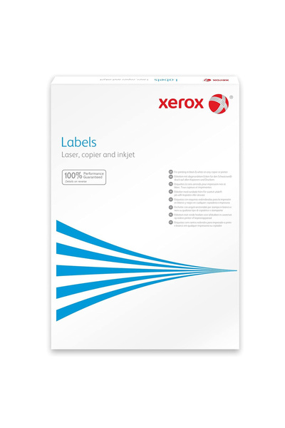 Xerox ETICHETE 10/A4 105*58MM COLȚURI PĂTRATE 100/BUC