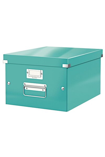 Leitz Cutie de depozitare medie turcoaz CLICK&STORE
