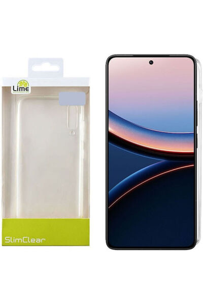 Lime&co Lime Slimclear Πίσω Κάλυμμα Σιλικόνης Διαφανές (Xiaomi Poco F7 Ultra)