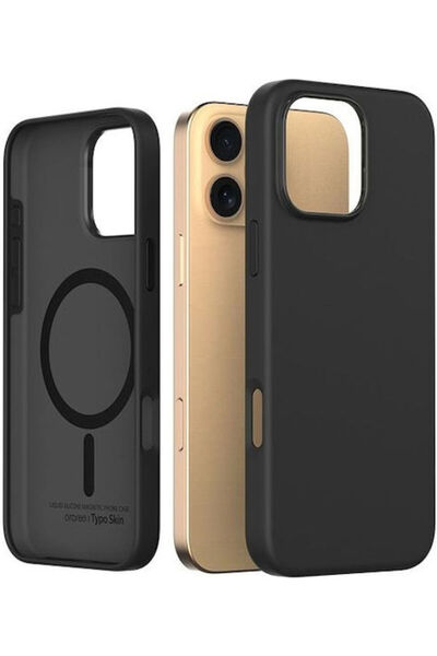 Araree Typoskin M Πίσω Θήκη Σιλικόνης / Πλαστικού Μαύρο (iPhone 16 Pro Max)