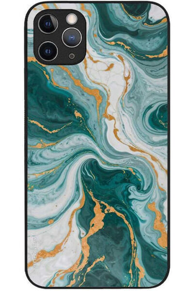 Other Sonique Μαρμάρινη Θήκη για Apple iPhone 11 Pro Max Πράσινο 01