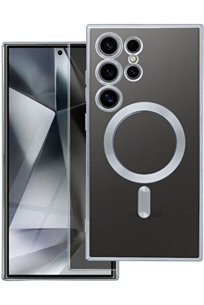 OEM Electro Mag Κάλυμμα Πλάτης Ασημί (Galaxy S25 Edge)
