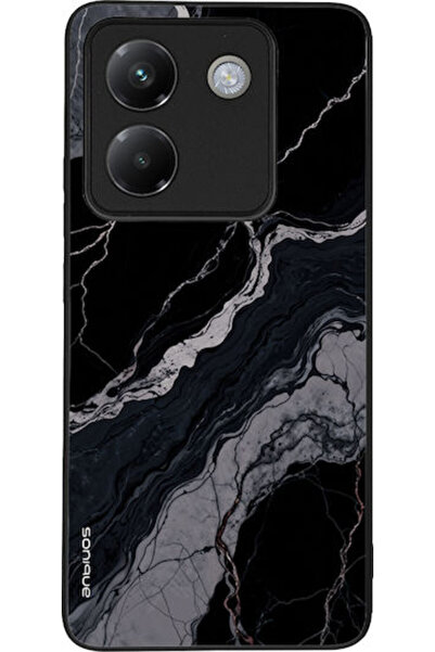 Other Θήκη Sonique Σειράς Marble για Xiaomi Poco M7 Pro 5G Μαύρο 02
