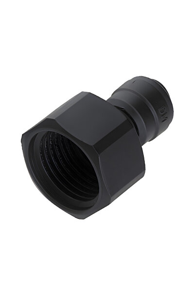 OME DMfit Racord rapid drept negru pentru furtun de 10 mm x filet interior de...