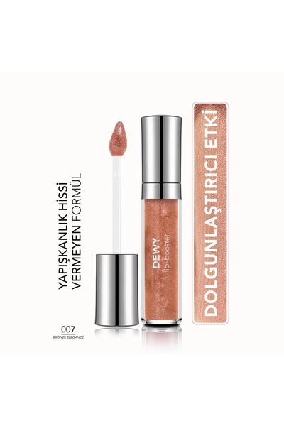 Flormar Dewy Lip Booster Dudak Parlatıcısı 07 Bronze Elegance