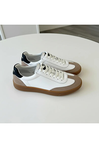 Demalis Genuine Leather sports shoes, color WHITE, code 128