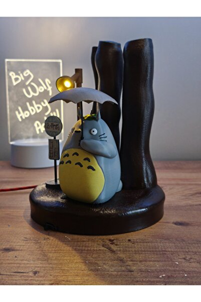 Pilovestik Komşum Totoro'dan LED Lamba - Büyüleyici Anime Ev Dekorasyonu, My Neighbor Totoro