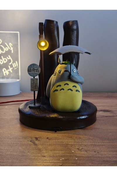 Pilovestik Komşum Totoro'dan LED Lamba - Büyüleyici Anime Ev Dekorasyonu, My ...