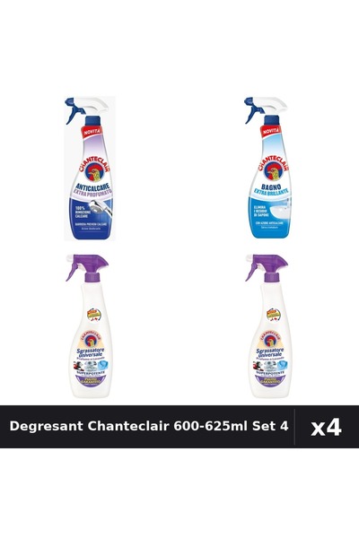 Chanteclair Set 4 Degresant Universal 600-625ml - Extra Parfumat, Stralucire,...