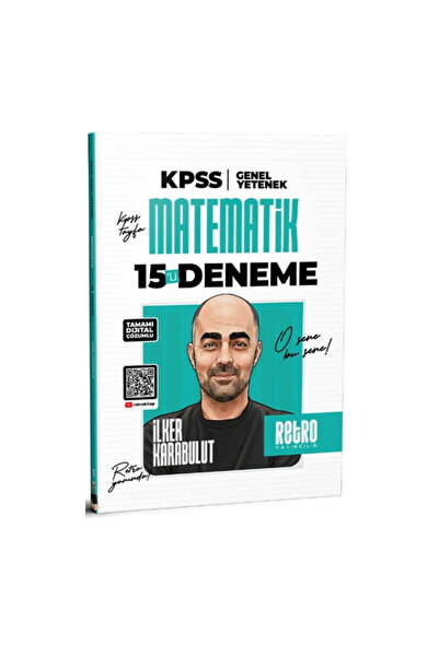 Aromat Yayınları Retro Yayıncılık KPSS Matematik Genel Yetenek 15 li Deneme