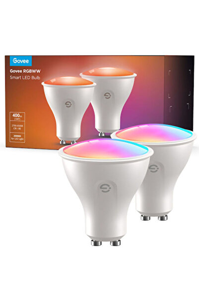Govee Έξυπνες λάμπες LED για ντουί GU10 RGBW 400lm 2 τεμάχια Κωδικός: H600D