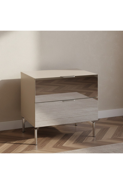 Home Box Venice 2-Drawer Nightstand