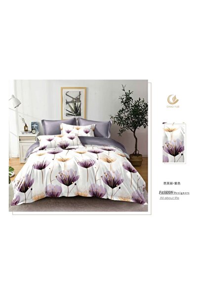 MILANO COLLECTION Finet Double Bed Linen Top Bottom Set 6 Pieces MC-6016