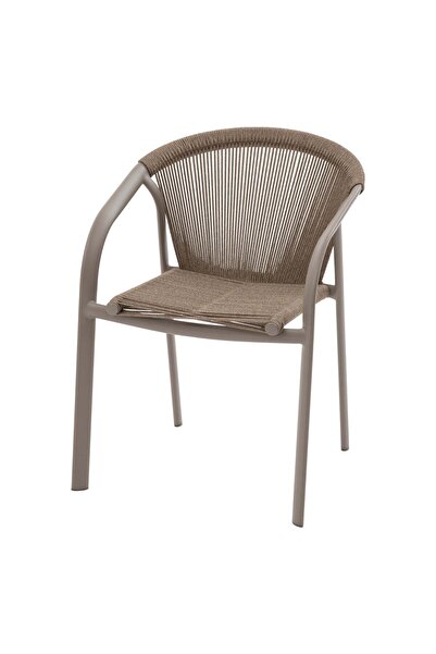 Hesperide Scaun de grădină stivuibil din aluminiu Riu Cappuccino & Cafe