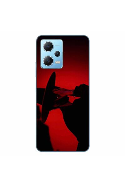 OEM Калъф, съвместим с Xiaomi Redmi Note 12 5G, силиконов гел TPU, с десен KP...