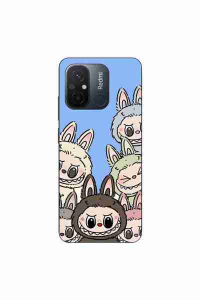 OEM Husa compatibila cu Xiaomi Redmi 12C Silicon Gel Tpu Model Labubu Pattern...