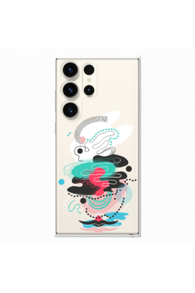 Other Samsung S25 Ultra Abstract 50 Transparent Silicone TPU Θήκη
