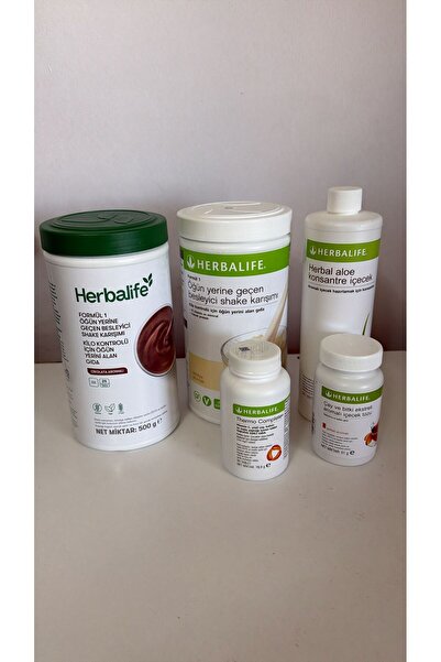 Herbalife 2 ADET SHAKE ALOE SEFATLİLİ ÇAY THERMO