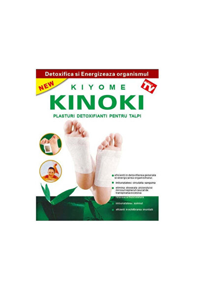 OEM Kinoki Kiyome Detoxifying Patches – Top Bottom Set of 10 Pieces