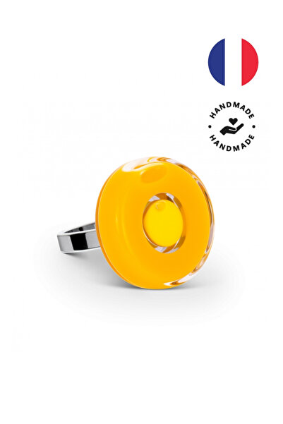 Pylones Glass Ring - Duo - Mini Milk