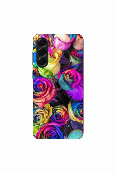 OEM Husa compatibila cu Samsung Galaxy A36 Silicon Gel Tpu Model Trandafiri C...