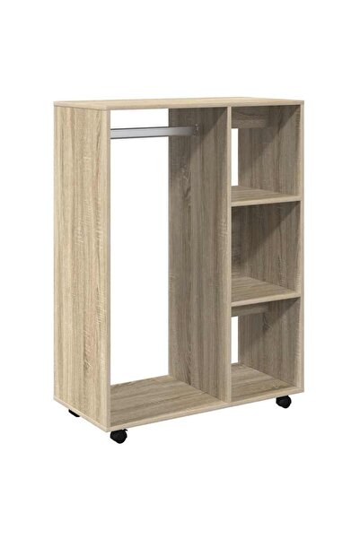 vidaxl Wardrobe, sonoma oak, 80x40x110 cm, chipboard