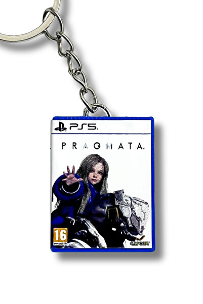 Cosmic Star Pragmata Ps5 Miniature Game Box Keychain