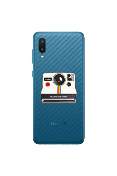 Other Samsung A02 Polaroid land camera Transparent Silicone TPU Θήκη