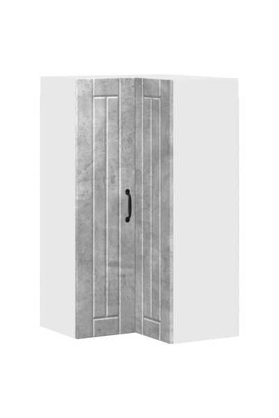 vidaxl Kitchen cabinet Concrete grey 57 x 57 x 100 cm Composite wood