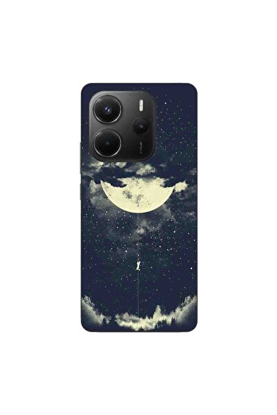 OEM Husa compatibila cu Xiaomi Redmi Note 14 4G Silicon Gel Tpu Model Moon Cl...