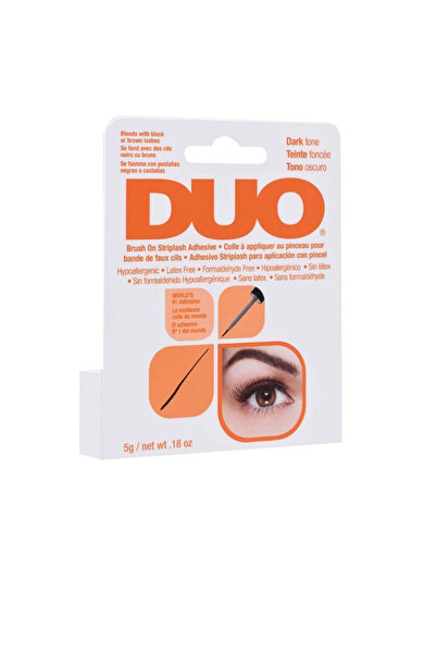 Ardell Duo Brush Striplash Adhesive Dark Adhesivo Pestañas En Banda Pincel 5 gr
