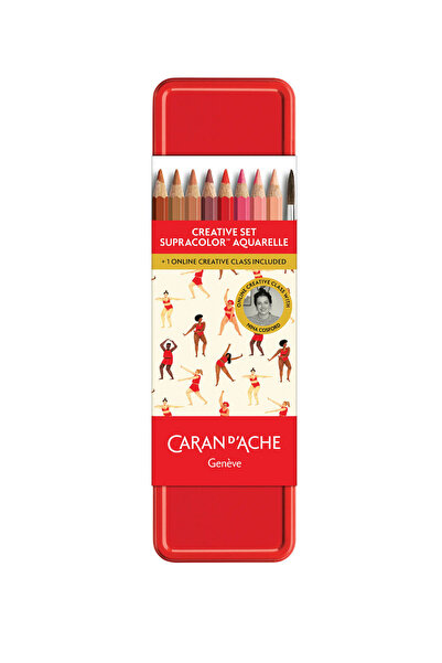 Caran d'Ache Nina Cosford 13 Parça Creative Set ve 1 Online Kurs