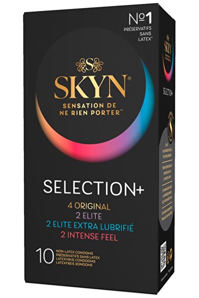 SKYN Προφυλακτικά χωρίς λάτεξ από πολυϊσοπρένιο – 4 διαφορετικοί τύποι