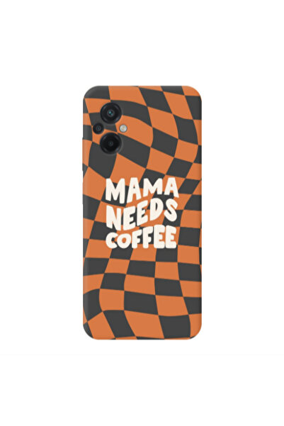 Other Xiaomi Poco M5 Mama needs coffee Transparent Silicone TPU Θήκη
