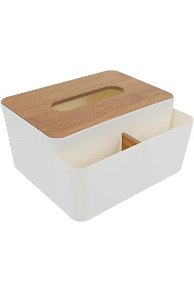 Arabest Wooden Tissue Box Cover,Rectangular,Multi-Functional,for Disposable F...
