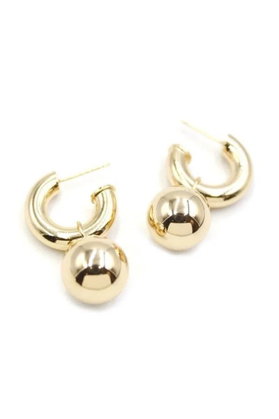 Marsilyan Nvdn- Ieg - Top Earrings - Gold Iegrs-Nvdn1