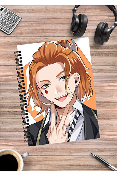 mertfigur Caiet spiralat Twisted Wonderland Anime A5 (50 de foi)