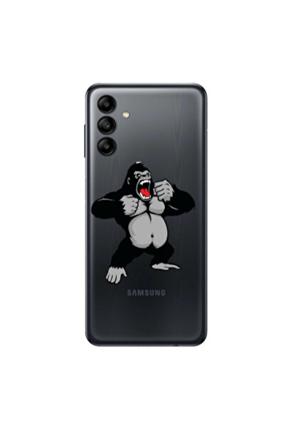 Other Samsung A04S Angry Gorilla2 Transparent Silicone TPU Θήκη