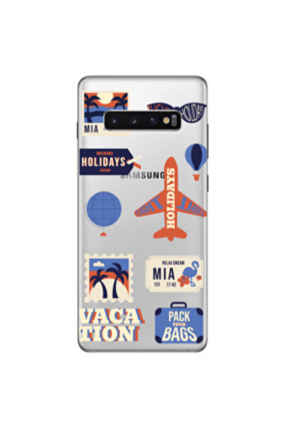 Other Samsung S10 Plus Vacation Transparent Silicone TPU Θήκη