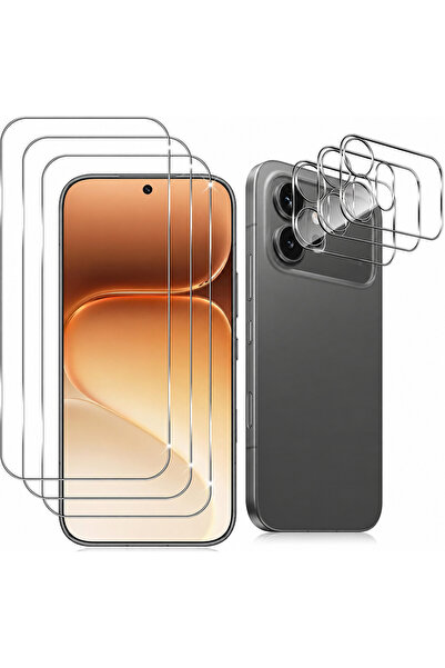aheaks Honor 600 Pro Uyumlu Parmak İzi Aktif Nano Cam Ekran Koruyucu, 9H Sert...