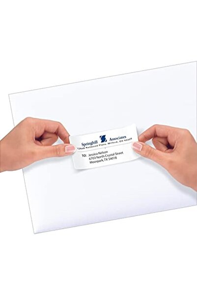 Yıldızan Terra Repositionable Shipping Labels for Organic Inkjet Printers 2 X