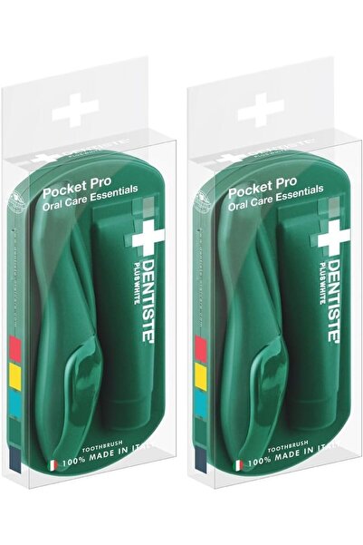 Yıldızan Terra Organik Dentiste' Pro Waterless Brushing Travel Set (Green) (2...