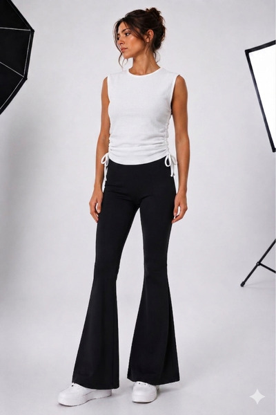 HUMAN LOVE Spanish Folded-Helmeted Leggings and Blouse