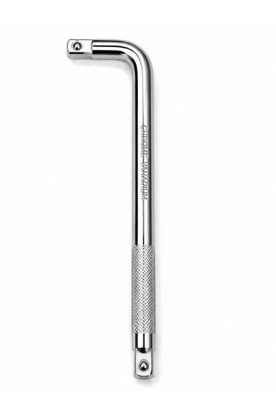 Chroma L Handle Socket Handle 1/2 Inch Socket Wrench Handle Chrome Vanadium Steel L Type Wrench Handle Professional Hand Tool
